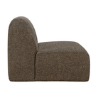 The Bulky Modular Sofa 1-Seater Cedar from Ethnicraft with side detailing.