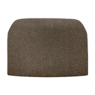 The Bulky Modular Sofa 45 Degrees Round Corner Cedar from Ethnicraft with a back side.