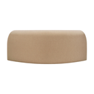 The Bulky Modular Sofa 90 Degrees Round Corner by Ethnicraft from the back.