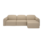 The Bulky Modular Sofa Set Square 1-3 Right Almond from Ethnicraft.