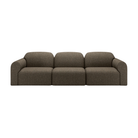 The Bulky Modular Three-Seater Sofa Cedar from Ethnicraft.