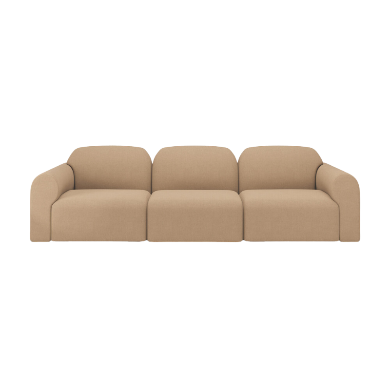 The Bulky Modular Three Seater Sofa from Ethnicraft.