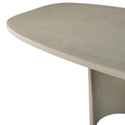 The Canyon Outdoor Dining Table by Ethnicraft from the top angle.