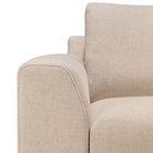 The Ease Lounge Chair by Ethnicraft, in detail of the corner.