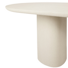 The Elements Oblong Dining Table by Ethnicraft detailed image of one of the  the table leg.