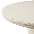 The Elements Round Dining Table from Ethnicraft with the tabletop close-up. all-groups