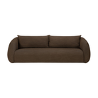 The Figur Sofa by Ethnicraft 3-seater in Chocolate.