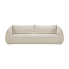 The Figur Sofa by Ethnicraft - 3-seater in Chalk.
