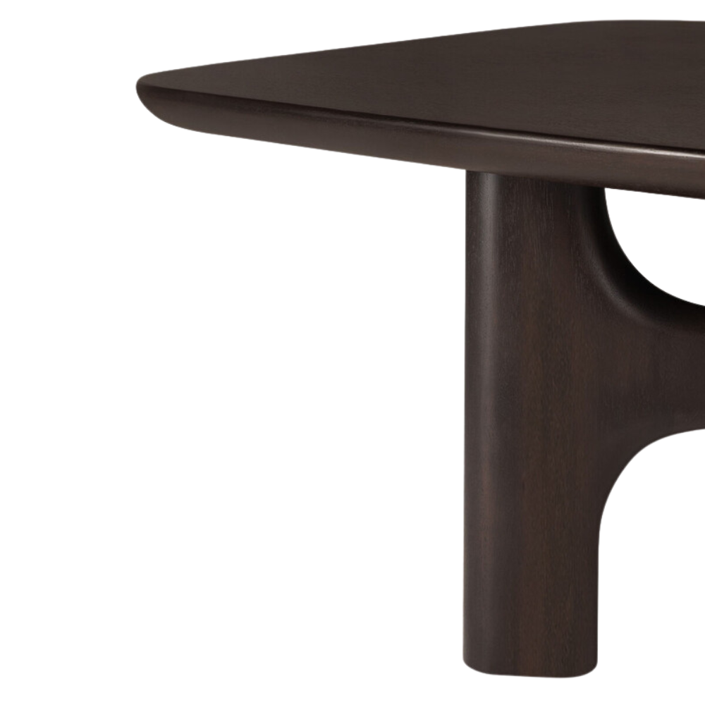 The Flow Coffee Table from Ethnicraft close up.