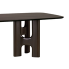 The Flow Dining Table from Ethnicraft close up. all-groups