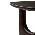 The Flow Side Table from Ethnicraft close up.