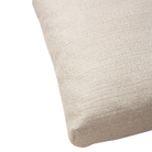 The Mellow Cushion from Ethnicraft in off white close up.