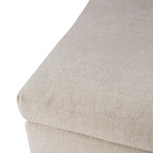 The Mellow Sofa Set, Square 2-3 Ivory from Ethnicraftwith the details of the seat.