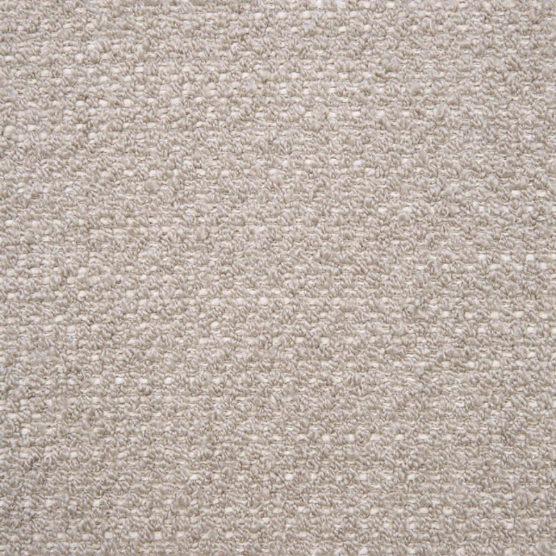 The Mellow Sofa Set, Square 2-3 Ivory from Ethnicraft wih the details of the upholstery swatch, ivory.