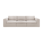 The Mellow Sofa Set Three Seater Ivory from Ethnicraft.