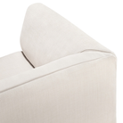 The Monocle Outdoor Modular Sofa Left from Ethnicraft with a top angle.