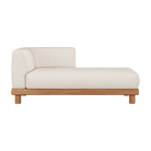 The Monocle Outdoor Modular Daybed Left from Ethnicraft.