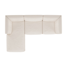 The Monocle Outdoor Modular Small Sectional Left from Ethnicraft is shown from a top view.