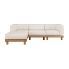 The Monocle Outdoor Modular Small Sectional Left from Ethnicraft.