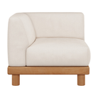 The Monocle Outdoor Modular Sofa End Seater Left from Ethnicraft.