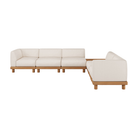 The Monocle Outdoor Modular Sofa Set II Right from Ethnicraft.