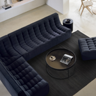 The N701 Modular Sofa from Ethnicraft with graphite eco fabric in a family area.