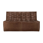 The N701 Leather Two Seater Sofa Chestnut from Ethnicraft.