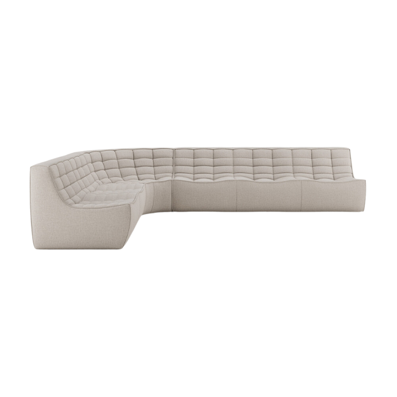 N701 Modular Round Corner Sofa 2-3 by Ethnicraft | Modern | Illuminée ...