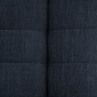 The N701 Modular Sectional Sofa, Square 1-2 from Ethnicraft in graphite eco fabric highlighting the stitching.