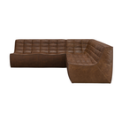 The N701 Modular Square Corner Sofa 2-2 Chestnut Right from Ethnicraft.