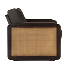 The Panel Lounge Chair by Ethnicraft from the side angle.