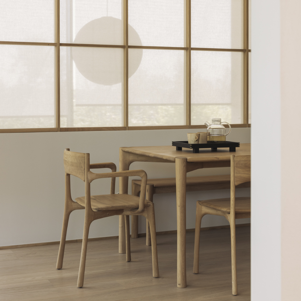 Ethnicraft's PI dining collection.