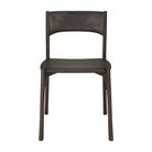 The PI Dining Chair without Armrest by Ethnicraft from the front side.