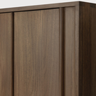 The Pillar Sideboard by Ethnicraft in a close up of the edge. all-groups