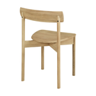 The Risu Dining Chair by Ethnicraft from the back.
