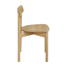 The Risu Dining Chair by Ethnicraft from the opposite side.