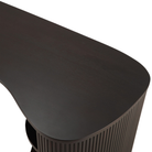 The Roller Max Desk by Ethnicraft from the top angle.