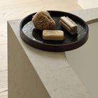 The Second Nature Valet Tray Round from Ethnicraft in the kitchen.