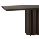 The Sequence Dining Table by Ethnicraft focusing on the tabletop in detail.