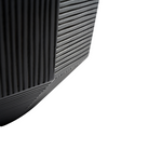 The Striped Bowl from Ethnicraft in detail.