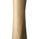 The Torsion Square Dining Table from ethnicraft with the woodwork details.