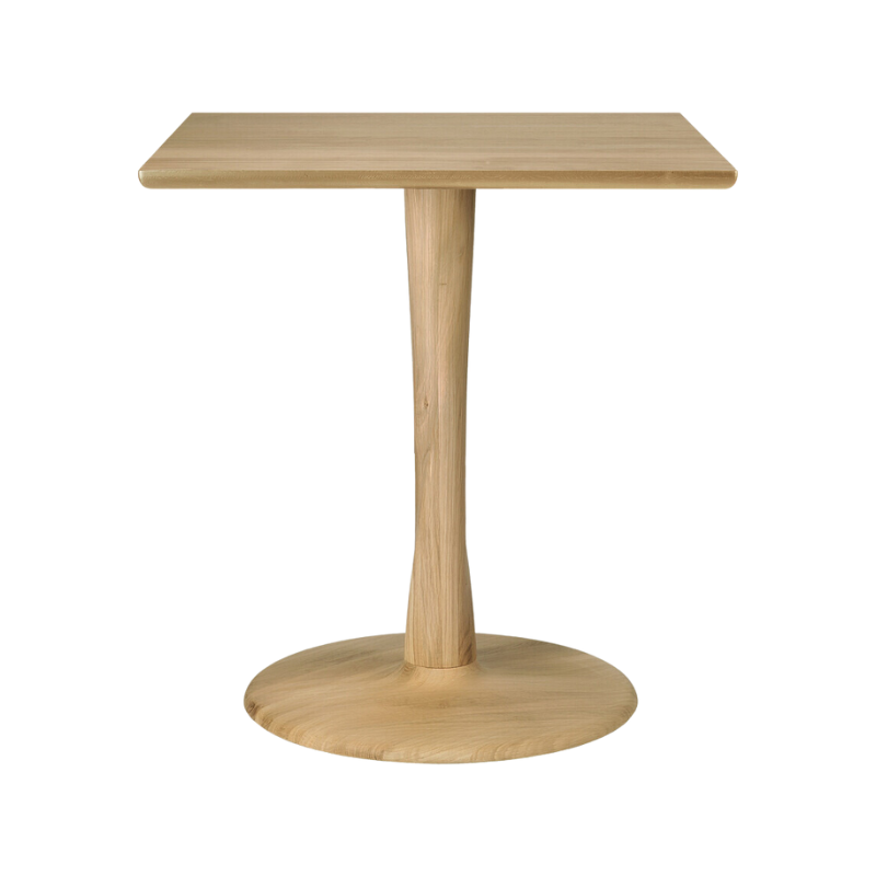 The Torsion Square Dining Table from ethnicraft.