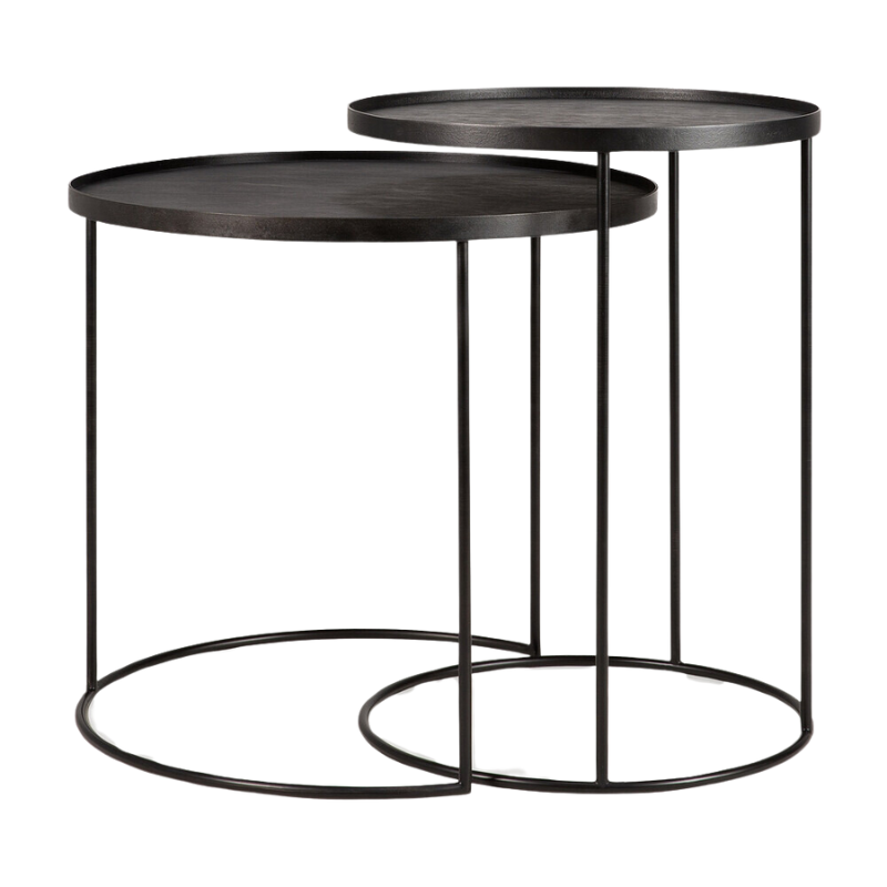 Ethnicraft Round Tray Side Table - Thumbnail 3