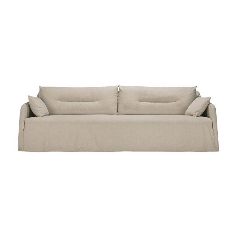 The bone Weave Sofa by Ethnicraft.