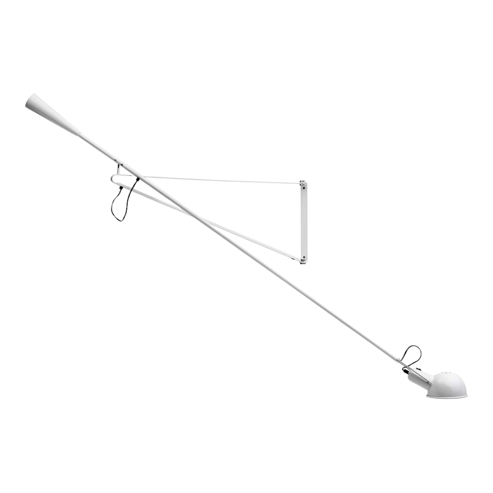 The white 265 Wall Lamp from Flos.
