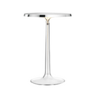 The Bon Jour Table Lamp from Flos in chrome with no crown.