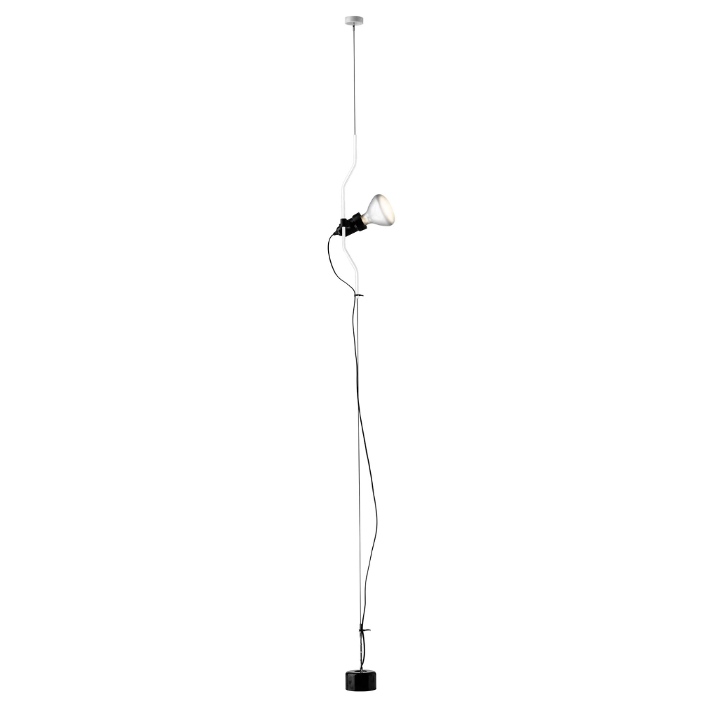 The Parentesi Lamp from Flos in White.