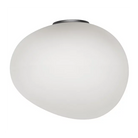 The Gregg 1 Semi Wall Sconce from Foscarini in small in graphite.