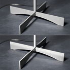 The Havana Indoor Floor Lamp from Foscarini highlighting the base.