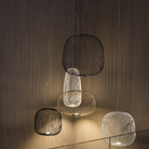 The Spokes 2 Pendant from Foscarini in a study room.